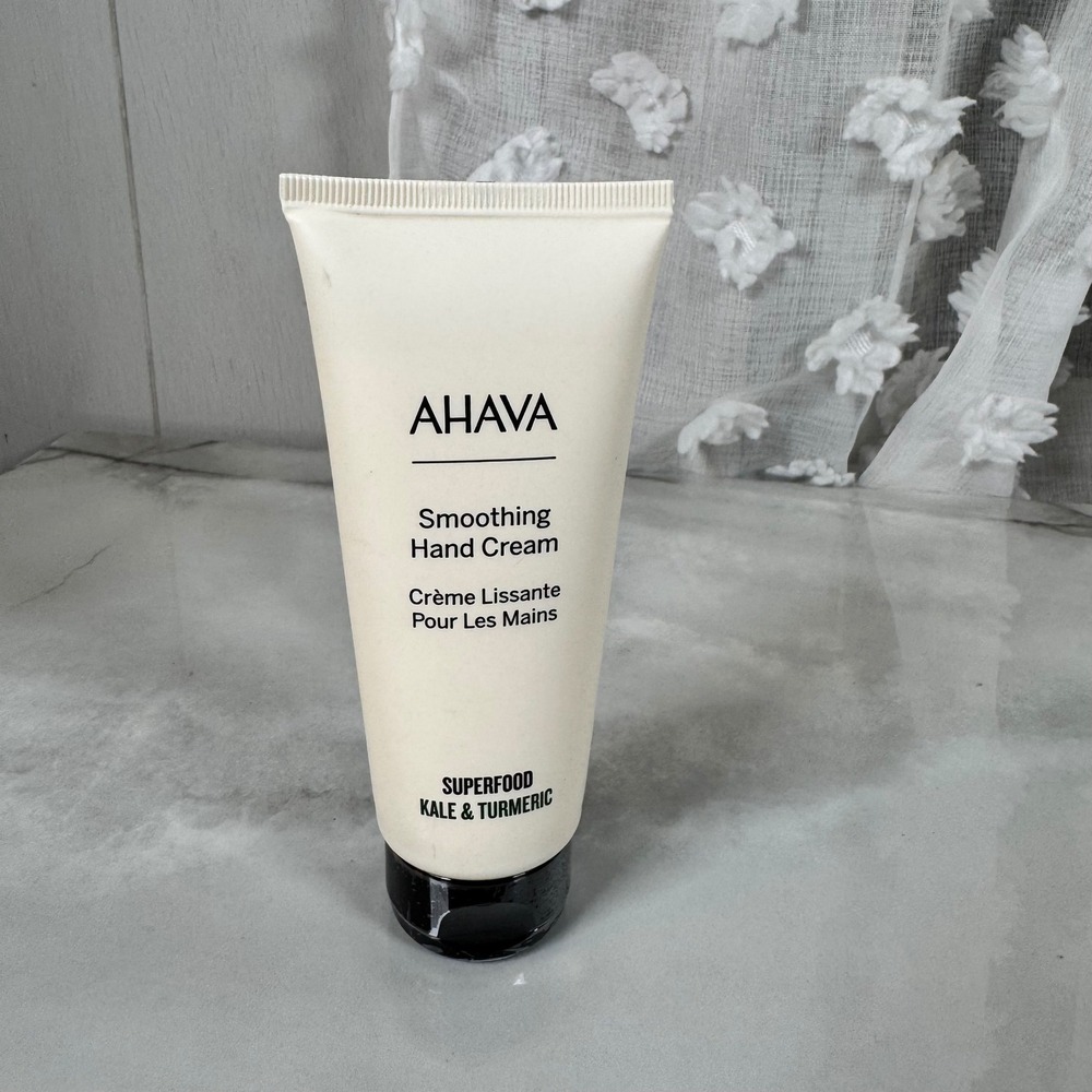 AHAVA Smoothing Hand Cream Superfood Kale & Turmeric 3.4 fl oz 100 ml New Sealed